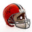 Jim Brown Signed Heavily Inscribed STATS Cleveland Browns Helmet Steiner COA