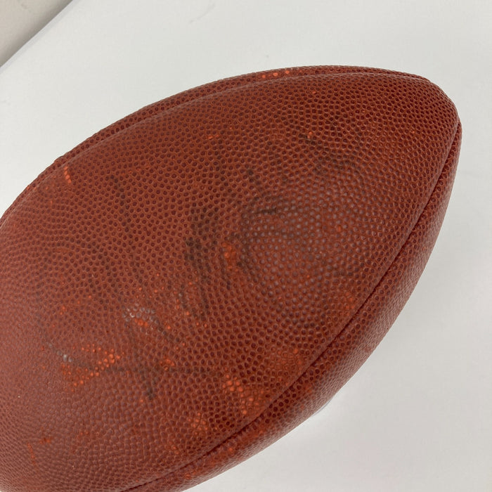 Jerome Bettis Signed Autographed Wilson NFL Football JSA COA