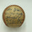 1953 New York Yankees World Series Champs Team Signed Baseball Mickey Mantle JSA