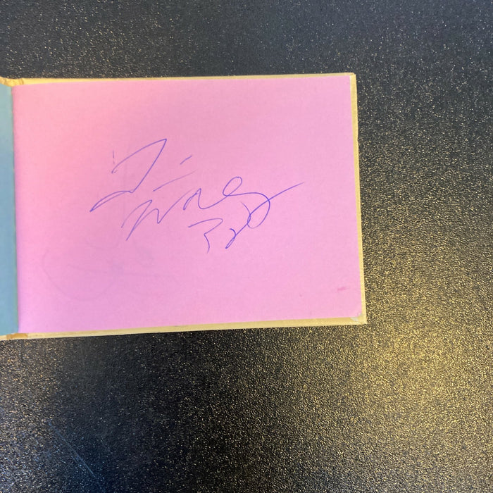 Steelers & Redskins Signed Auto Autograph Album 52 Total Signatures Joe Gibbs