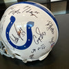2005 Indianapolis Colts Team Signed Authentic Helmet Peyton Manning JSA COA