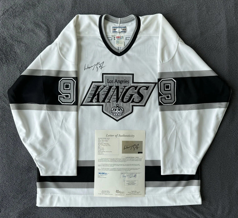 Wayne Gretzky Signed Los Angeles Kings Authentic Game Model Jersey JSA COA