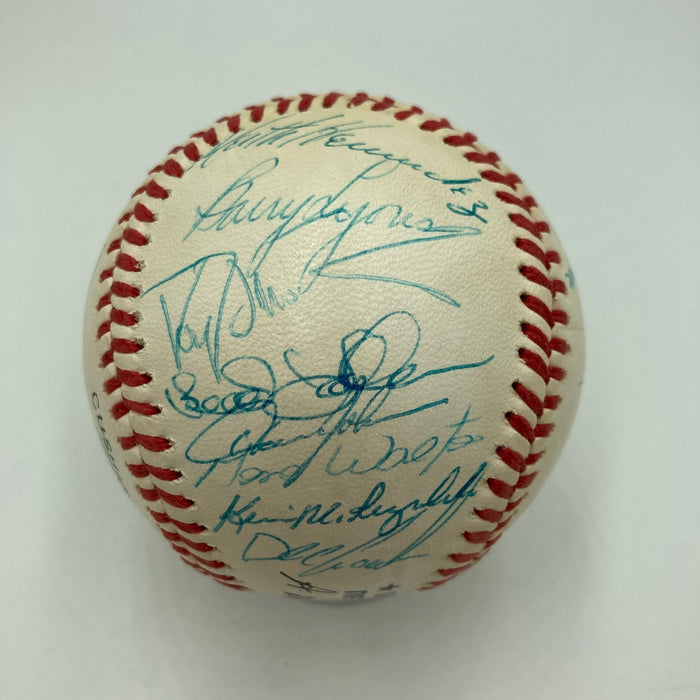 1988 New York Mets Team Signed National League Baseball 30 Sigs Gary Carter JSA