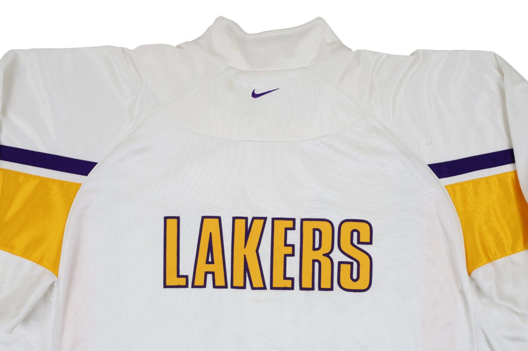 Kobe Bryant Signed Game Used 2002-03 Los Angeles Lakers Warm Up Suit PSA & JSA