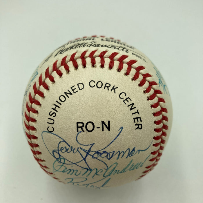 1969 New York Mets WS Champs Team Signed Baseball Tom Seaver Nolan Ryan JSA COA