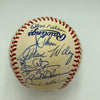 1997 Cleveland Indians AL Champs Team Signed World Series Baseball PSA DNA COA