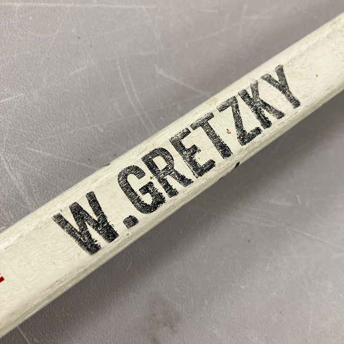 1984-85 Edmonton Oilers Stanley Cup Champs Signed Wayne Gretzky Game Stick JSA