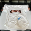 Willie Mays Signed San Francisco Giants 1989 Game Model Jersey JSA COA