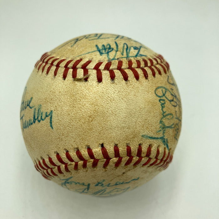 Curt Schilling Pre Rookie 1988 Minor League All Star Game Team Signed Baseball