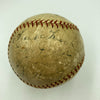 1934 St. Louis Cardinals World Series Champs Team Signed Baseball With JSA COA