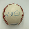 Chipper Jones Greg Maddux Tom Glavine Atlanta Braves Signed Baseball JSA COA