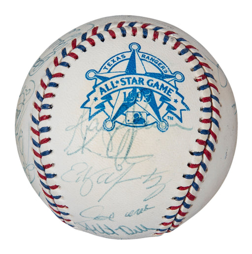 1995 All Star Game Signed Baseball 26 Sigs! Kirby Puckett Cal Ripken PSA DNA