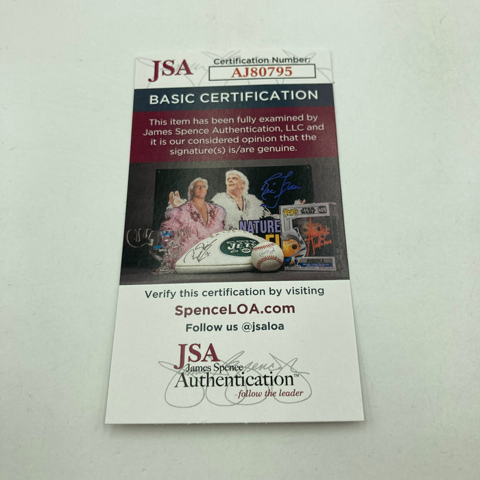 Rick Ferrell Signed Heavily Inscribed American League Baseball JSA COA