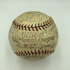 1928 St. Louis Cardinals NL Champs Team Signed Baseball Grover Alexander JSA COA