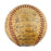 1940 Brooklyn Dodgers Team Signed National League Baseball JSA COA