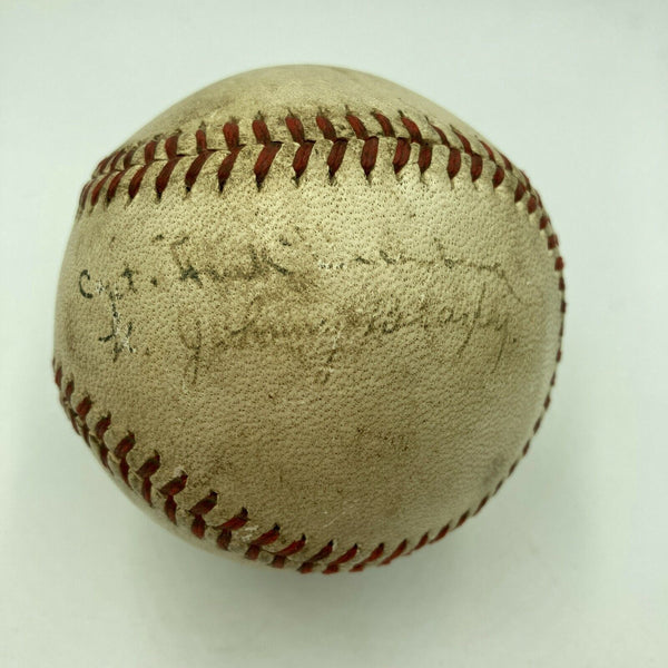 Extraordinary "Captain" Hank Greenberg 1942 World War Two Signed Baseball JSA