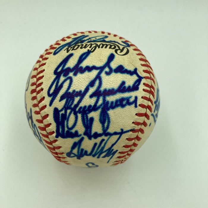 1985 Atlanta Braves Team Signed Autographed Official National League Baseball