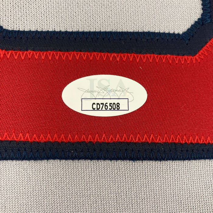 Pedro Martinez Signed 1990's Russell Boston Red Sox Authentic Jersey JSA COA