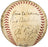 Honus Wagner Arky Vaughan Paul Waner Pie Traynor Signed Baseball PSA DNA & BAS