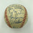 Mint 1968 Detroit Tigers World Series Champs Team Signed Baseball JSA COA