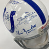 Johnny Unitas Colts Legends Signed Full Size Authentic Riddell Helmet JSA COA