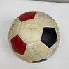 1977 New York Cosmos Pele Team Signed Vintage Soccer Ball PSA DNA World Cup