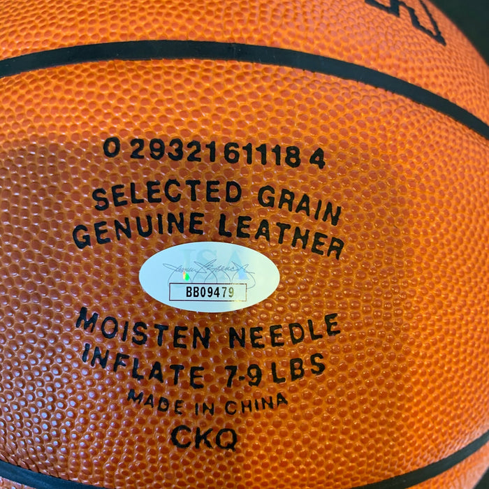 Rare Red Auerbach Signed Spalding NBA Official Game Basketball JSA COA Celtics