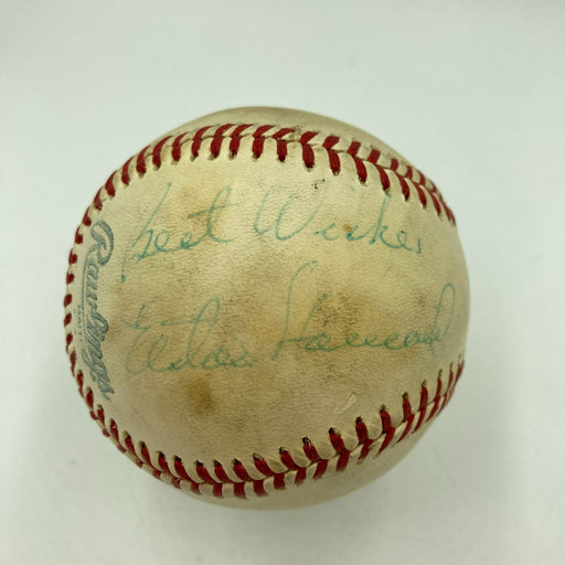 Elston Howard Single Signed Official American League Baseball JSA COA