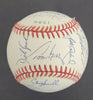 1996 Minnesota Twins Team Signed American League Baseball Beckett COA