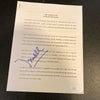 Marc Anthony Signed Autographed The Substitute Original Movie Script JSA COA