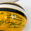 Green Bay Packers Legends Signed Full Size Helmet 15 Sigs JSA COA