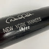 Derek Jeter Hit #2,722 Yankees All Time Leader Signed Game Model Bat Steiner COA
