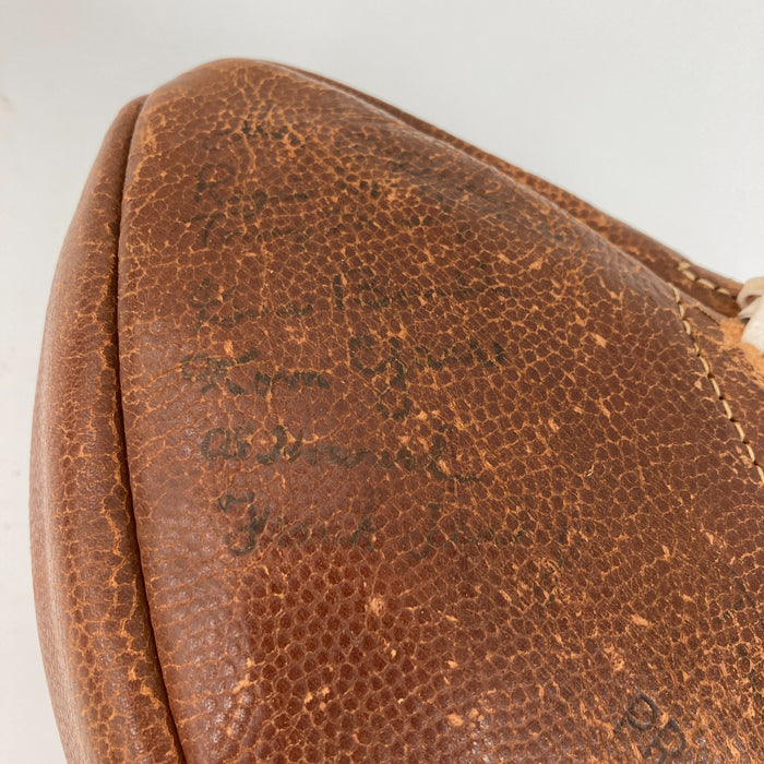 1929 Notre Dame Fighting Irish Undefeated Champs Team Signed Football JSA