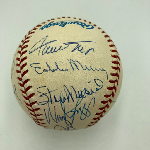 3,000 Hit Club Signed Baseball 16 Sigs Willie Mays Hank Aaron Stan Musial JSA