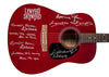 Lynyrd Skynyrd Band Signed Inscribed Main Street Acoustic Guitar JSA COA
