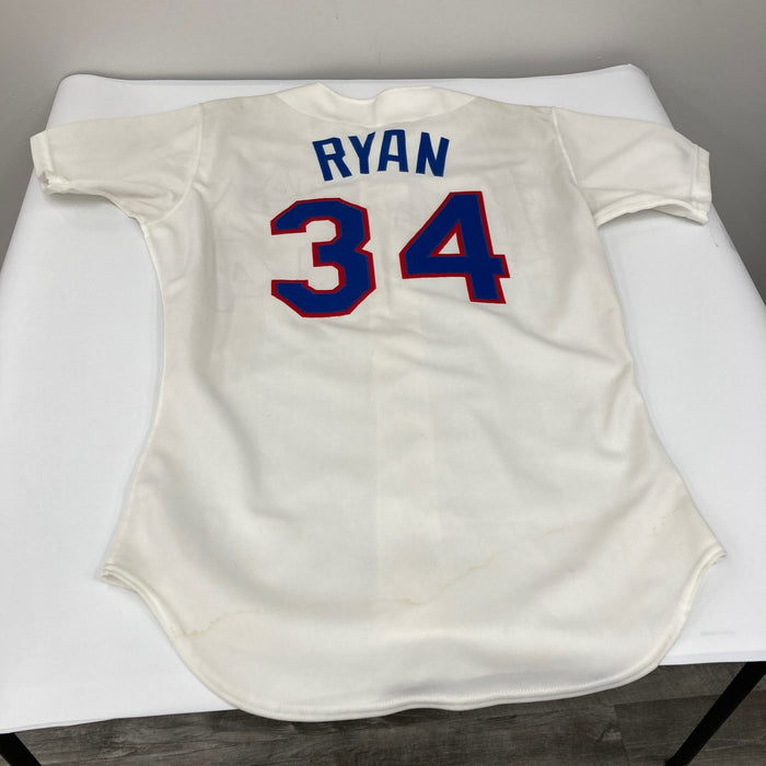 Nolan Ryan Signed Authentic 1989 Texas Rangers Game Model Rawlings Jersey JSA