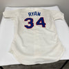 Nolan Ryan Signed Authentic 1989 Texas Rangers Game Model Rawlings Jersey JSA