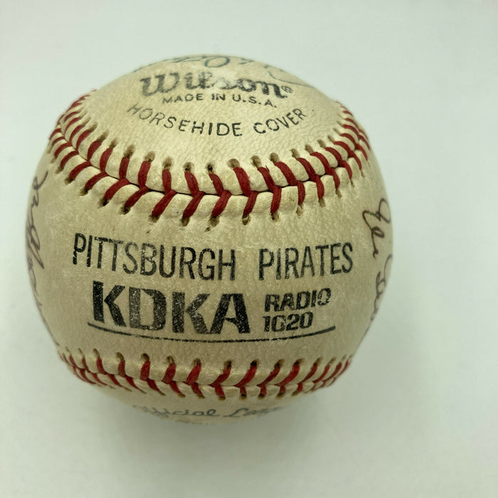 Mickey Mantle 1960 New York Yankees AL Champs Team Signed Baseball PSA DNA COA