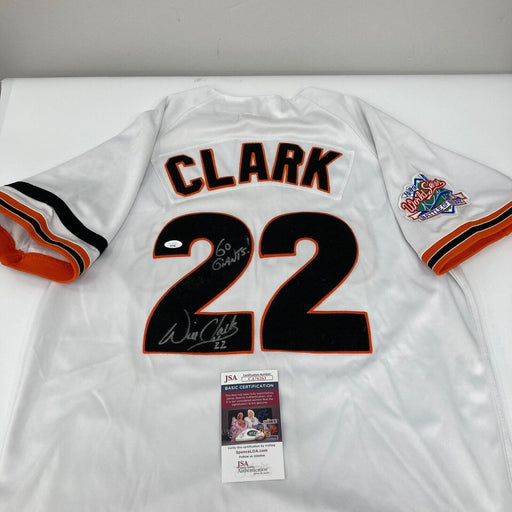 Will Clark Signed San Francisco Giants 1989 World Series Jersey JSA COA