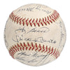 1962 New York Yankees W.S. Champs Team Signed Baseball Mickey Mantle Maris JSA