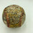 1967 Cardinals World Series George Sosnak Hand Painted Folk Art Baseball 1/1