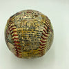 1967 Cardinals World Series George Sosnak Hand Painted Folk Art Baseball 1/1