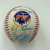 Vintage 1986 New York Mets World Series Champs Team Signed Baseball JSA COA