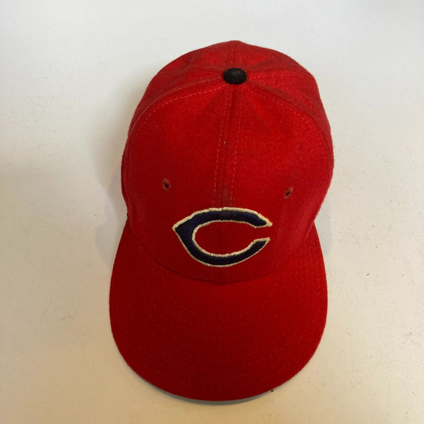 Vintage 1960's Cleveland Indians KM Game Model Baseball Hat Cap New With Tags