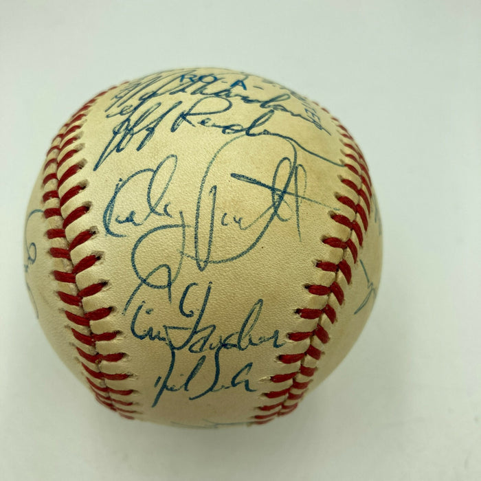 1988 Minnesota Twins Team Signed Baseball Kirby Puckett