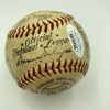 1954 Ernie Banks Rookie Chicago Cubs Team Signed National League Baseball JSA