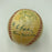 Mickey Cochrane Red Faber Ray Schalk Ed Walsh 1950's HOF Signed Baseball JSA COA