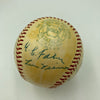 Mickey Cochrane Red Faber Ray Schalk Ed Walsh 1950's HOF Signed Baseball JSA COA
