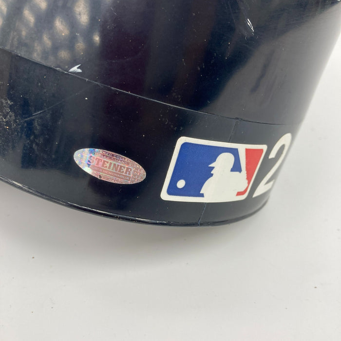 1997 Derek Jeter Rookie Era Signed Game Used New York Yankees Helmet Steiner JSA
