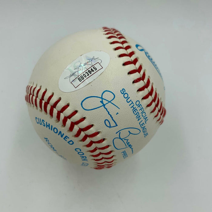 Beautiful Alex Rodriguez Pre Rookie 1994 Signed Minor League Baseball JSA COA